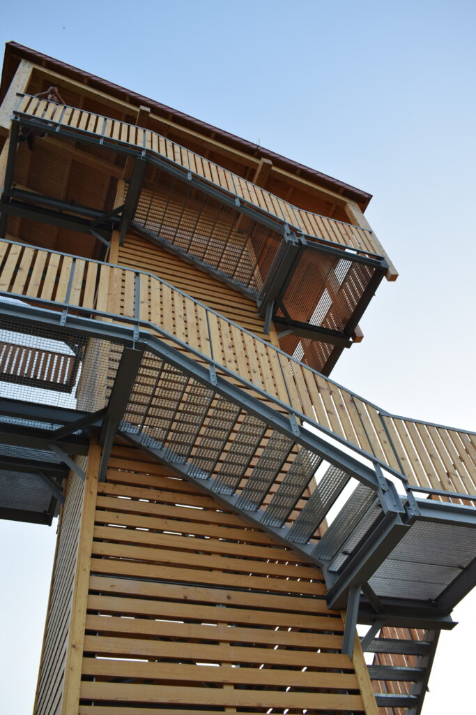 Wieża widokowa na wzgórzu św. Brunona w Giżycku