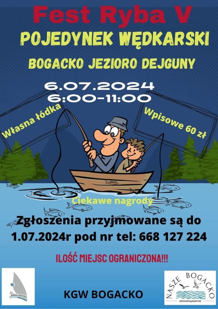Festyn FEST RYBA V w Bogacku, 6.07.2024