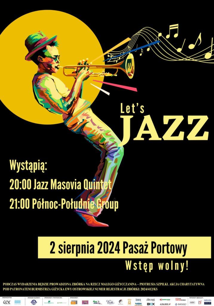 Let’s Jazz! – 2 dni święta Jazzu w Giżycku – 2-3.08.2024, Pasaż Portowy, Twierdza Boyen