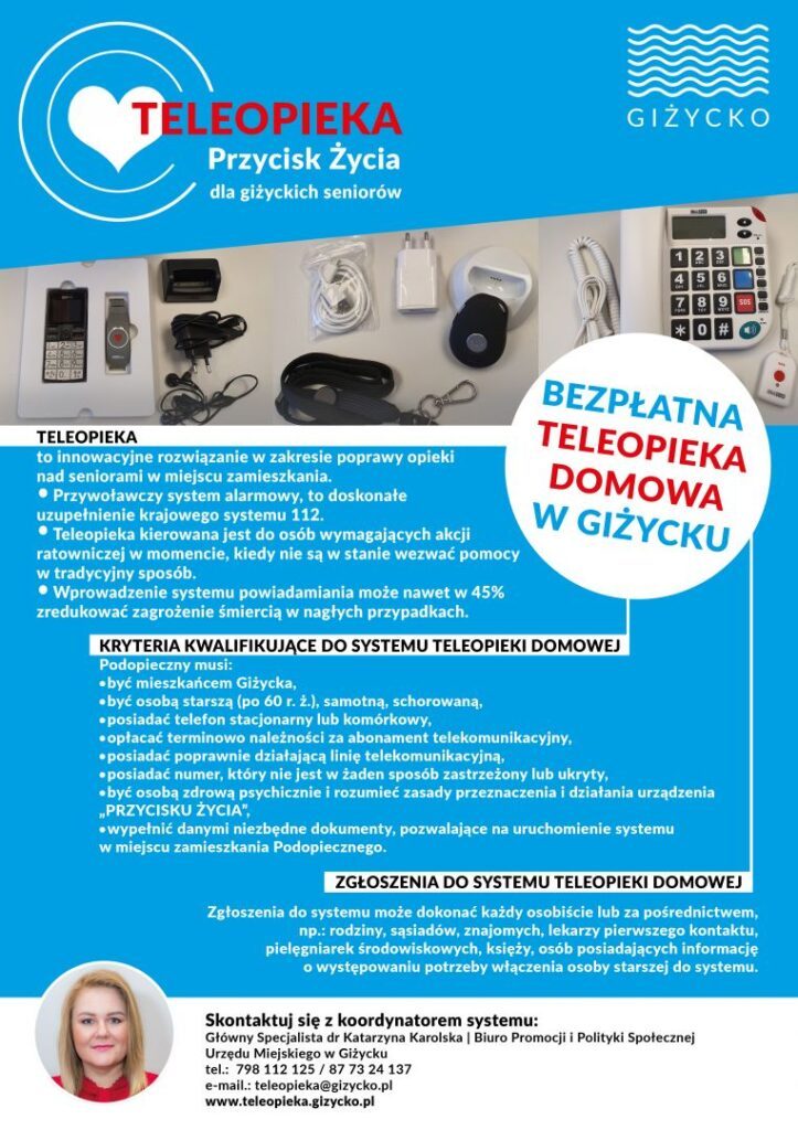 Przycisk życia w Giżycku – technologia w służbie bezpieczeństwa seniorów