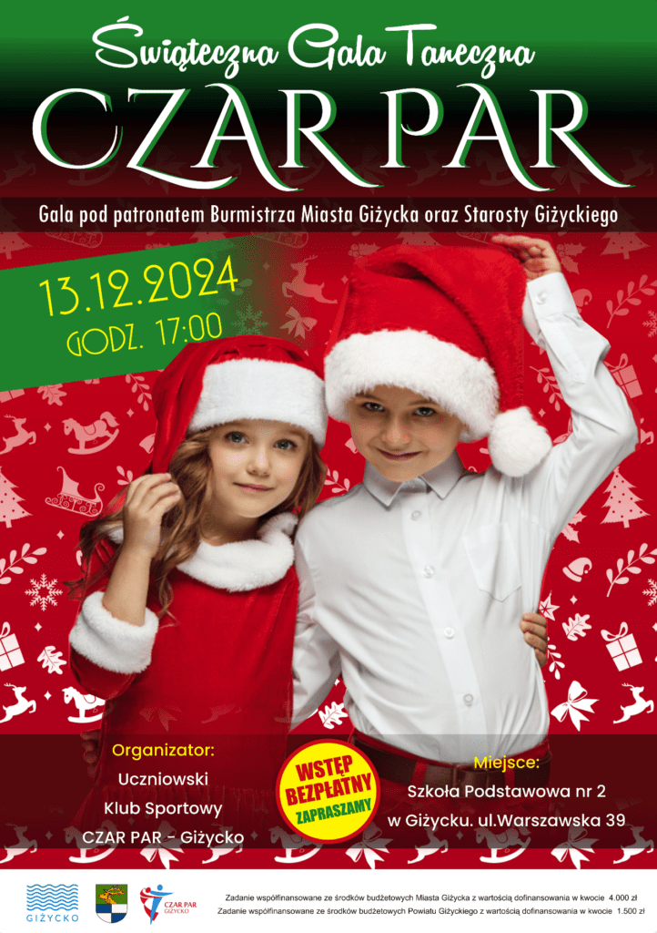 Świąteczna Gala Taneczna, 13.12.2024, SP 2 w Giżycku