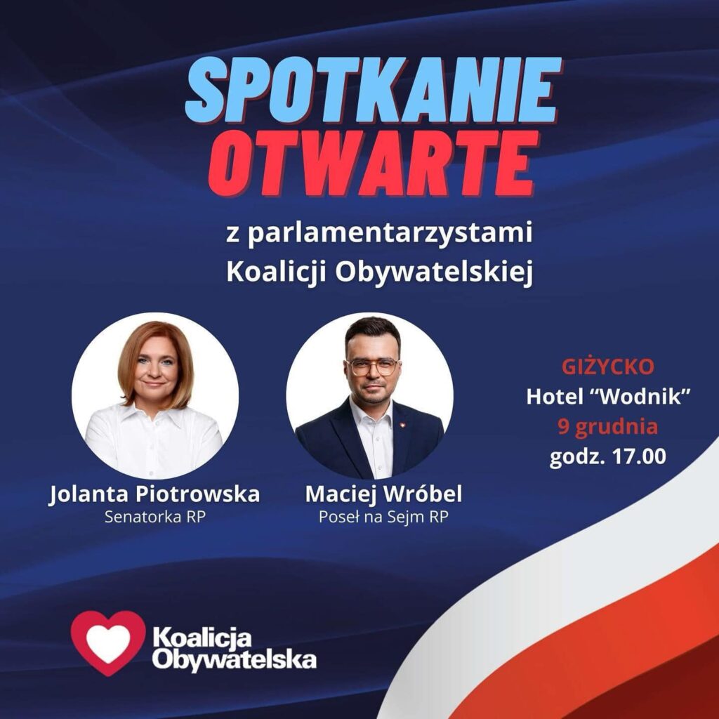 Spotkanie Otwarte z Parlamentarzystami KO, 9.12.24