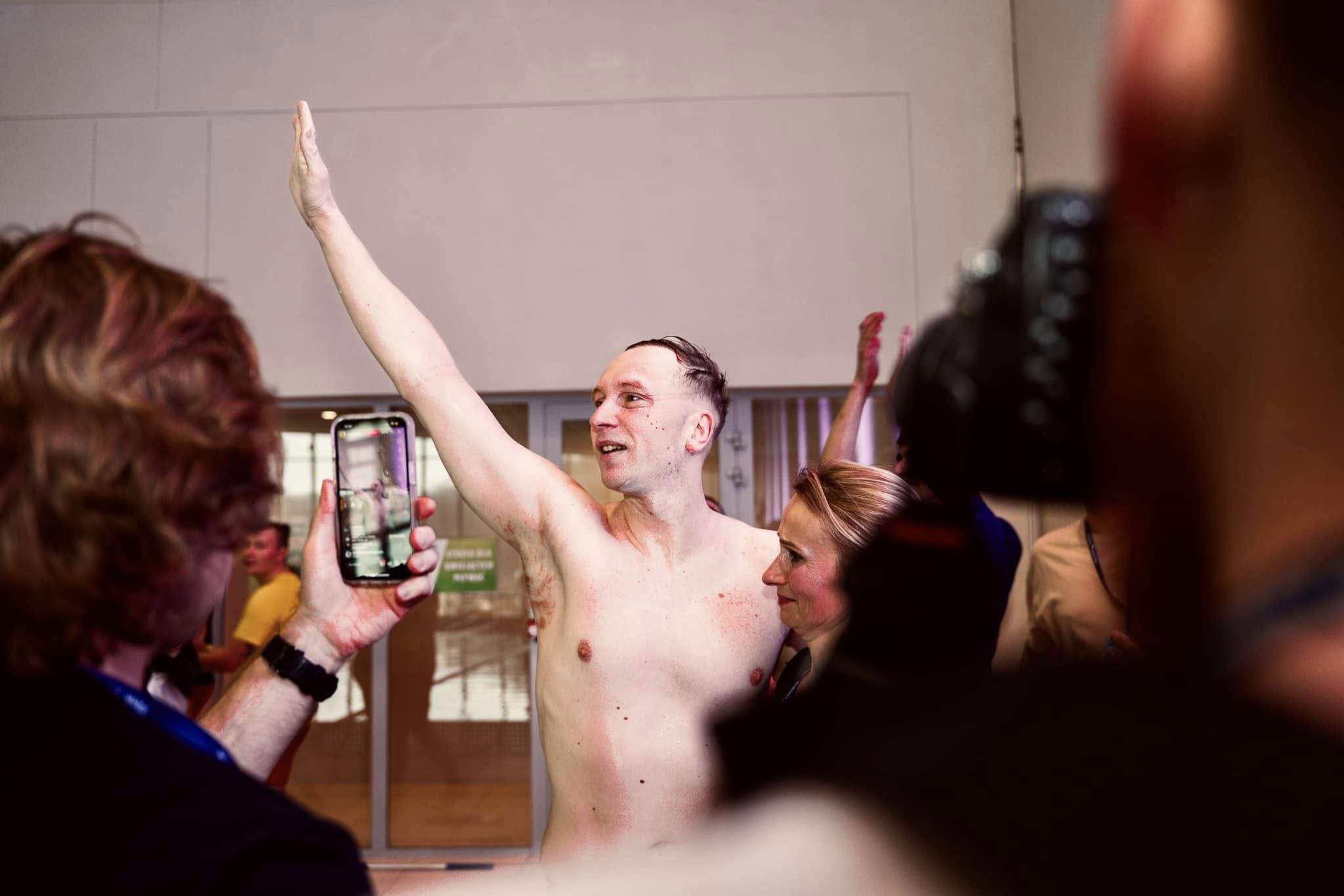 Bartłomiej Kubkowski z Giżycka ustanawia nowy rekord świata w pływaniu