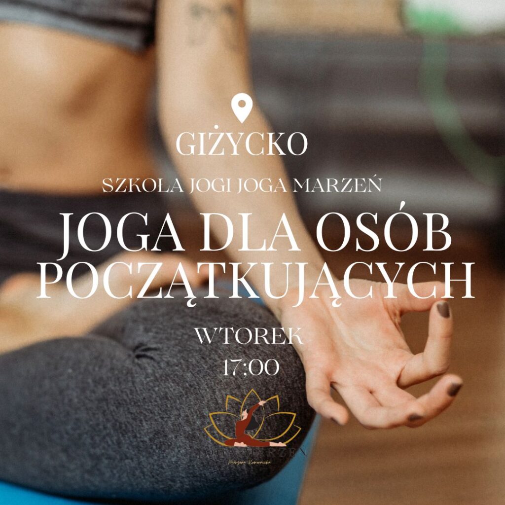 JOGA dla początkujących, luty 2025, Joga Marzeń, Giżycko