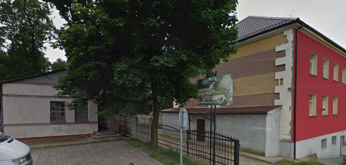 Kibel na rynku GIżycko