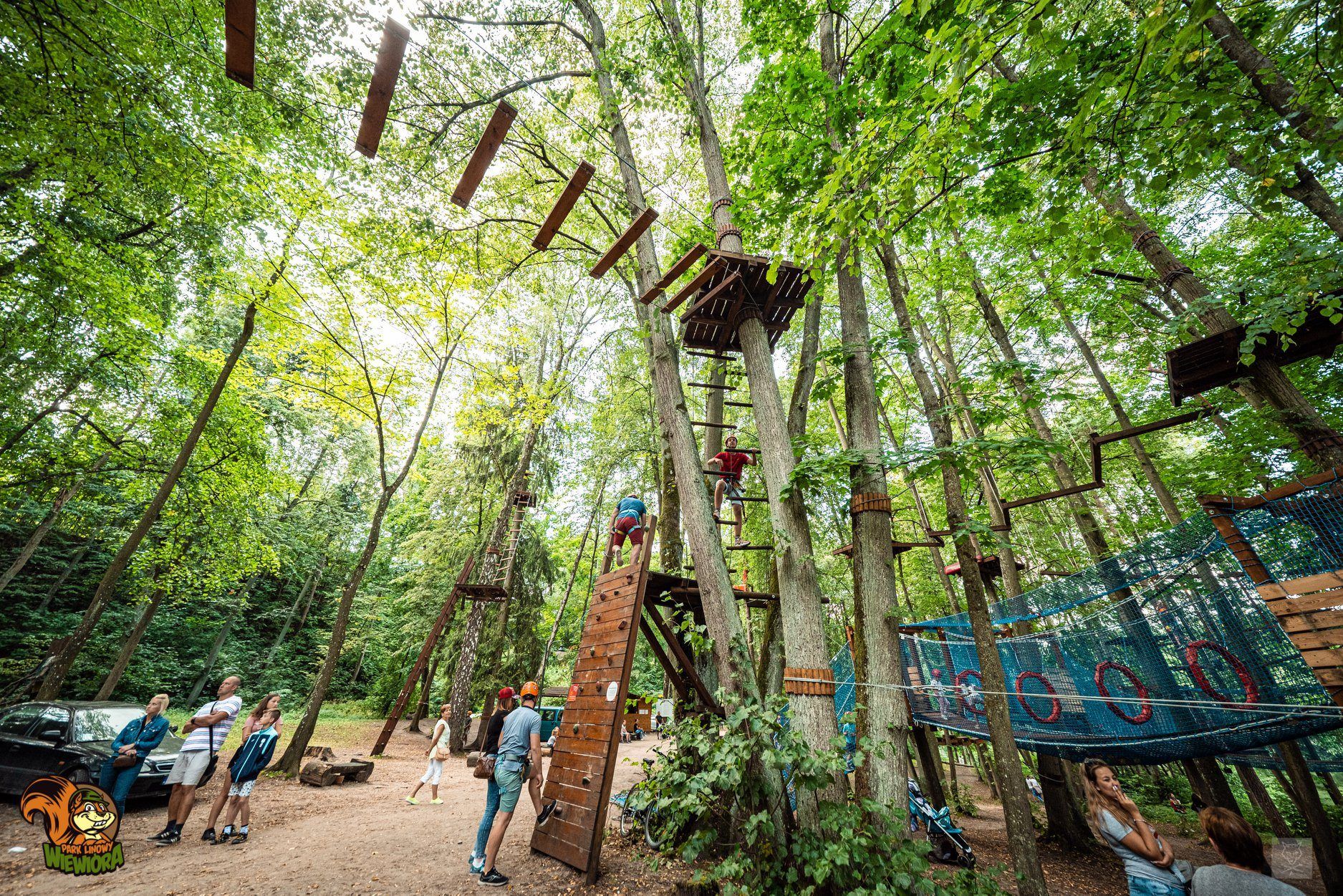 Park linowy w GIżycku