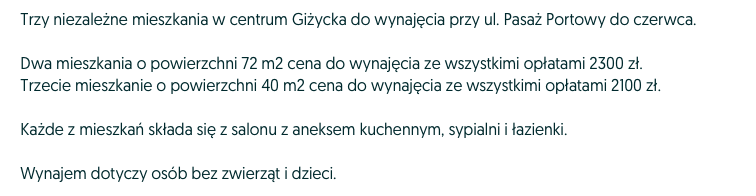 W Giżycku brakuje mieszkań na wynajem – kto ma szansę, a kto jest skreślany od razu?