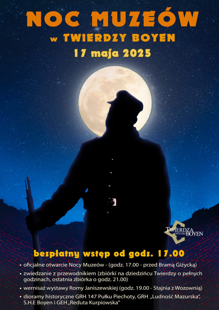 Noc Muzeów 2025 w Twierdzy Boyen