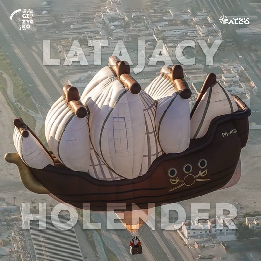 Latający holender festiwal wiatru
