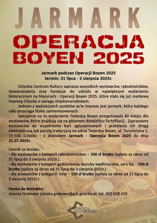 wystawcy operacja boyen