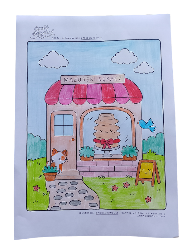 Giżyckie kolorowanki