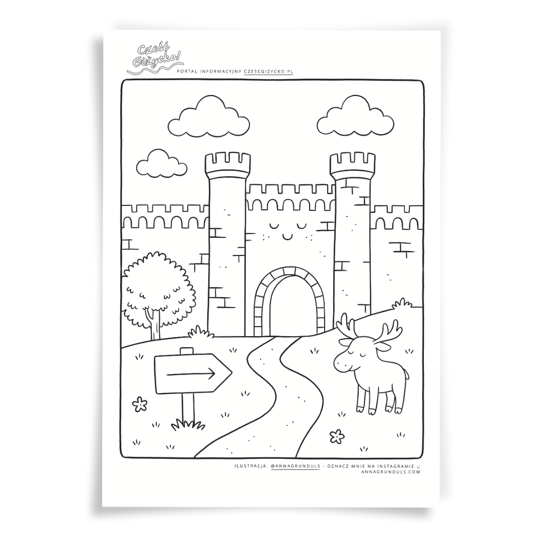 Giżyckie kolorowanki