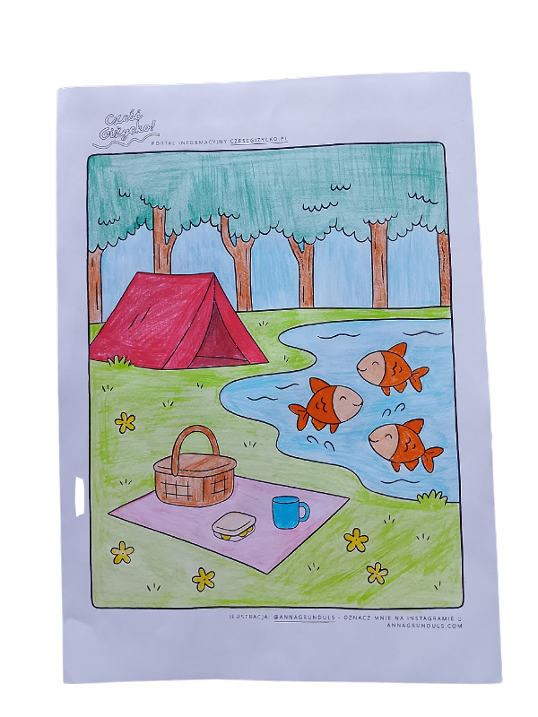 Giżyckie kolorowanki