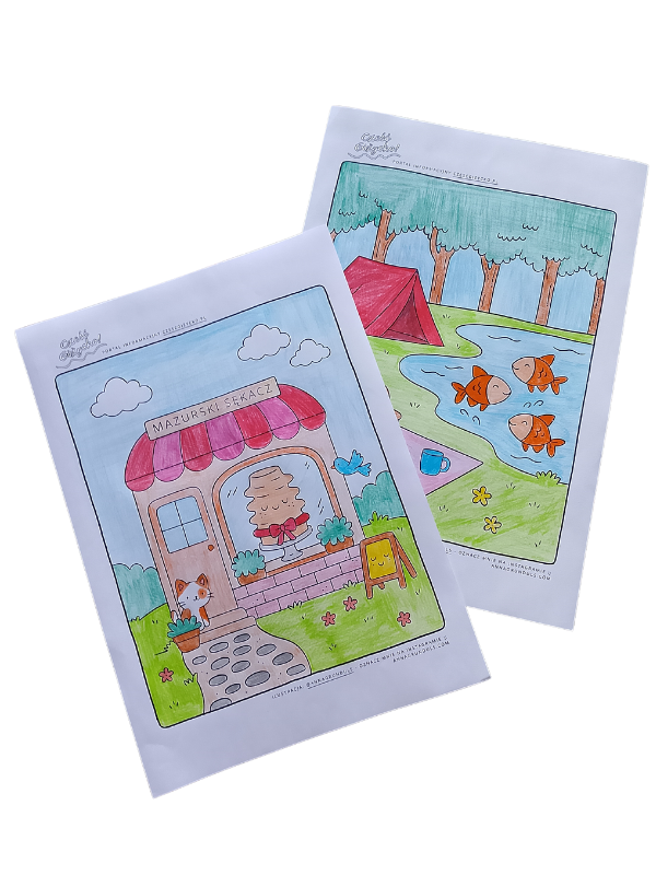 Giżyckie kolorowanki