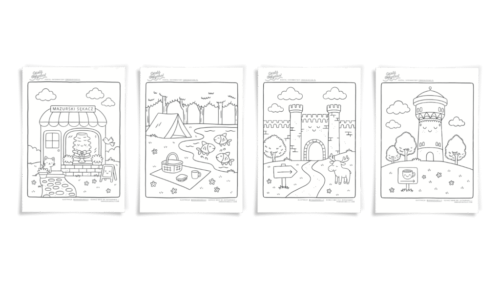 Giżyckie kolorowanki