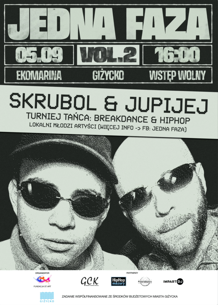 Jedna Faza – koncert hip-hopowy w Giżycku