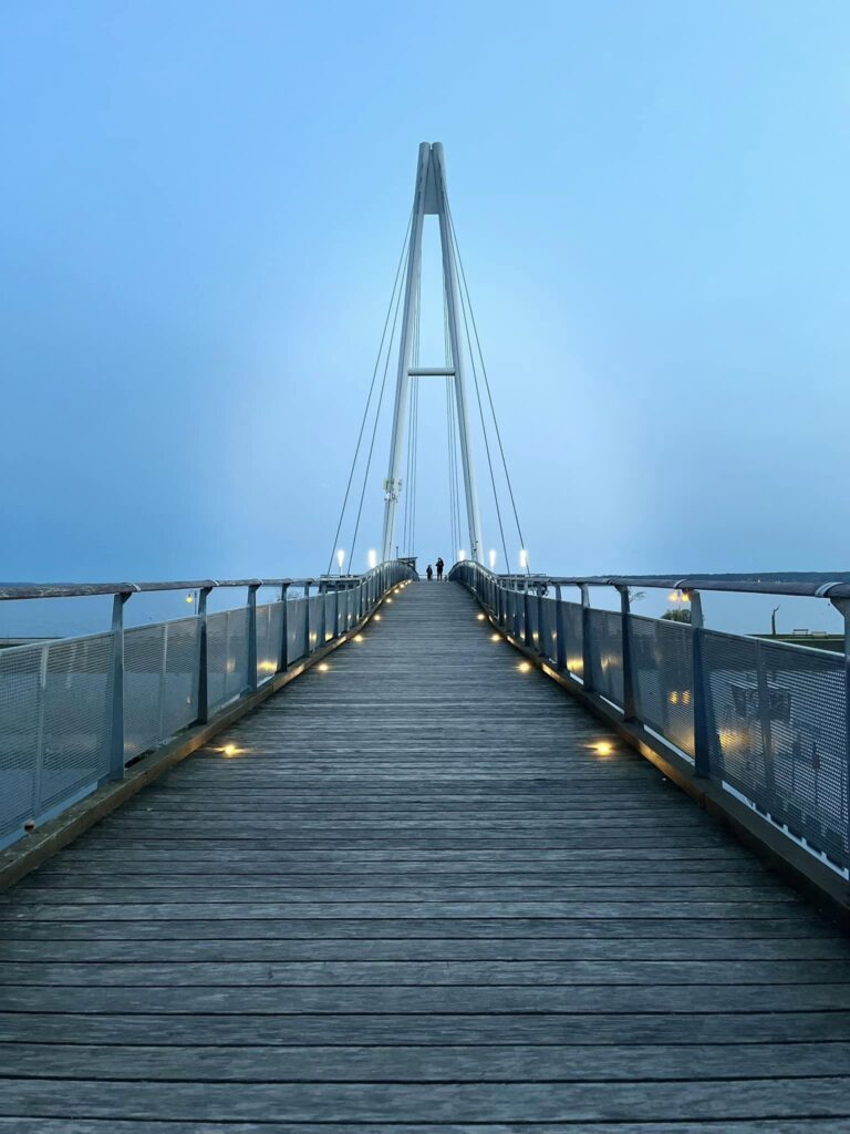 Kładka spacerowa z punktem widokowym w Giżycku – brama do jeziora Niegocin