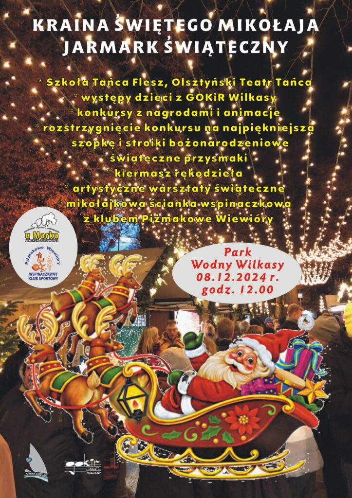 Kraina Świętego Mikołaja, 8.12.2024, Park Wodny Wilkasy
