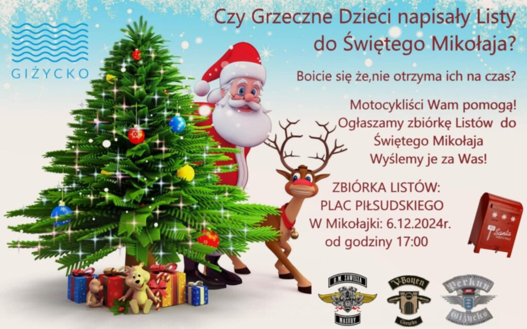 Motocyklowe Mikołajki, 6.12.2024, Plac Piłsudskiego
