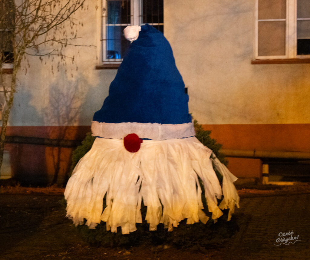 Świąteczne iluminacje i dekoracje w Giżycku cz. 1