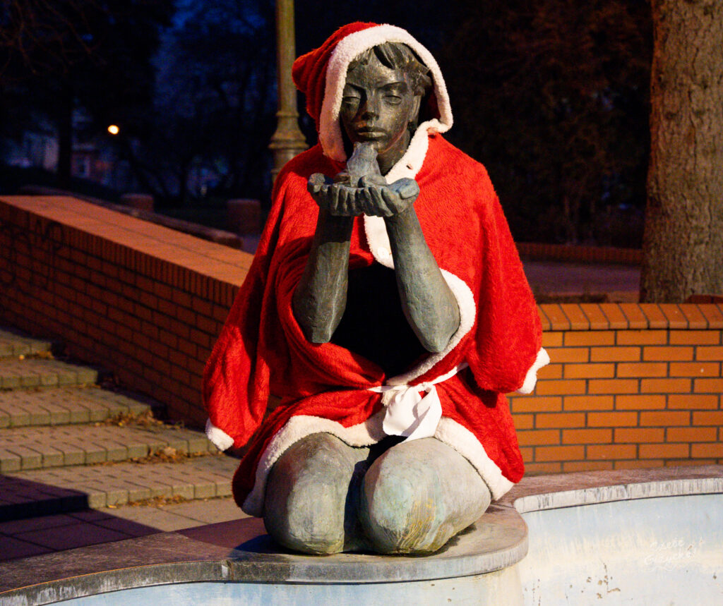 Świąteczne iluminacje i dekoracje w Giżycku cz. 1