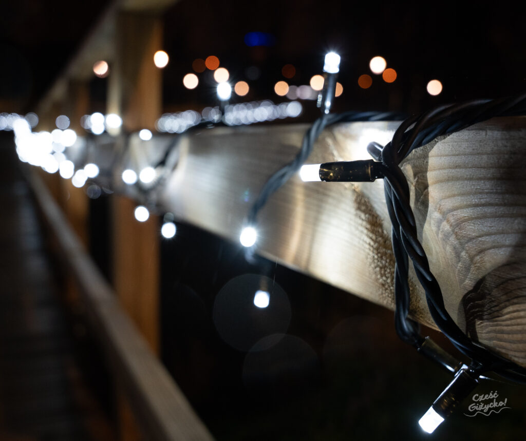 Świąteczne Iluminacje w Giżycku 2024 cz. 2 – FOTOGALERIA z Małpiego Gaju