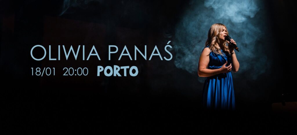 Koncert Oliwii Panaś w PORTO BISTRO, 18.01.2025, g. 20.00