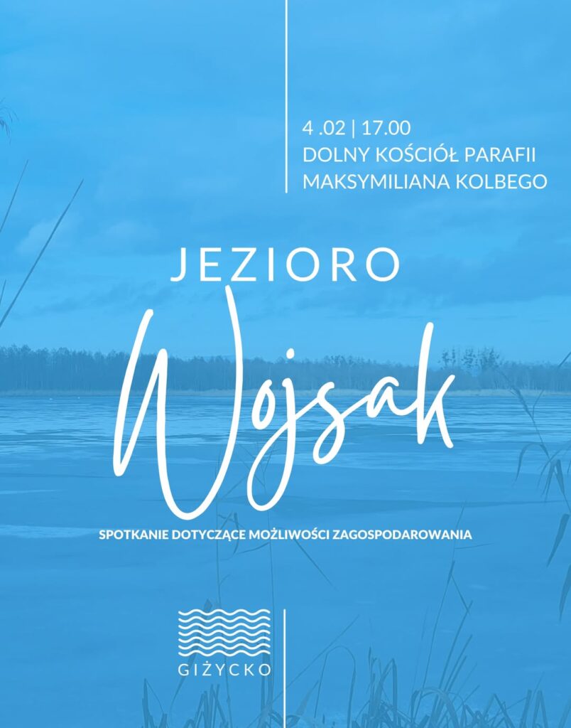 Spotkanie dotyczące zagospodarowania Jeziora Wojsak, 4.02.2025, Kościół Maksymiliana Kolbego