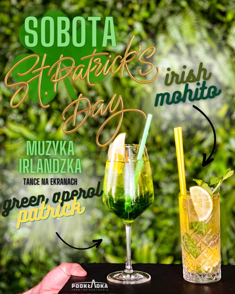 St. Patrick’s Day w Podkładce, 15.03.2025, Podkładka RestoBar