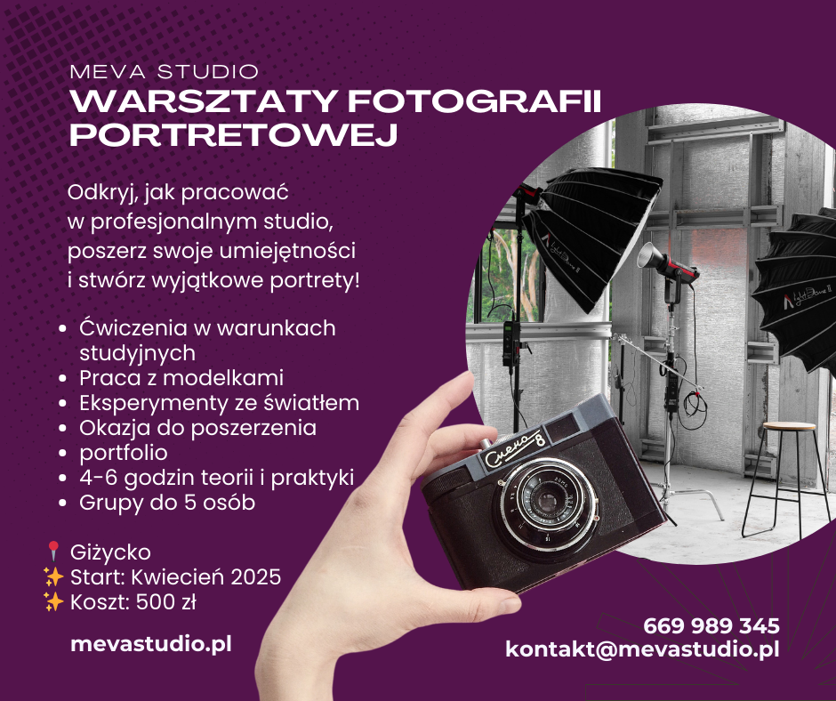 Odkryj Magię Portretu – Warsztaty fotograficzne