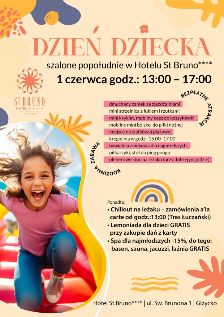 Dzień Dziecka w Hotelu St. Bruno