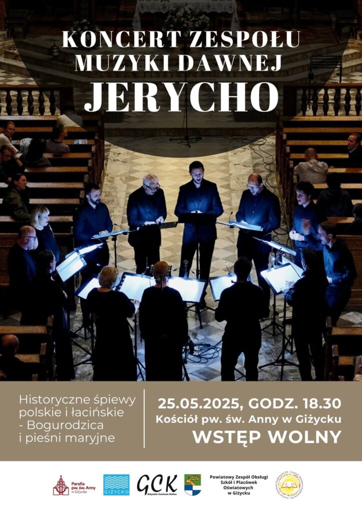 Koncert Zespołu Muzyki Dawnej JERYCHO