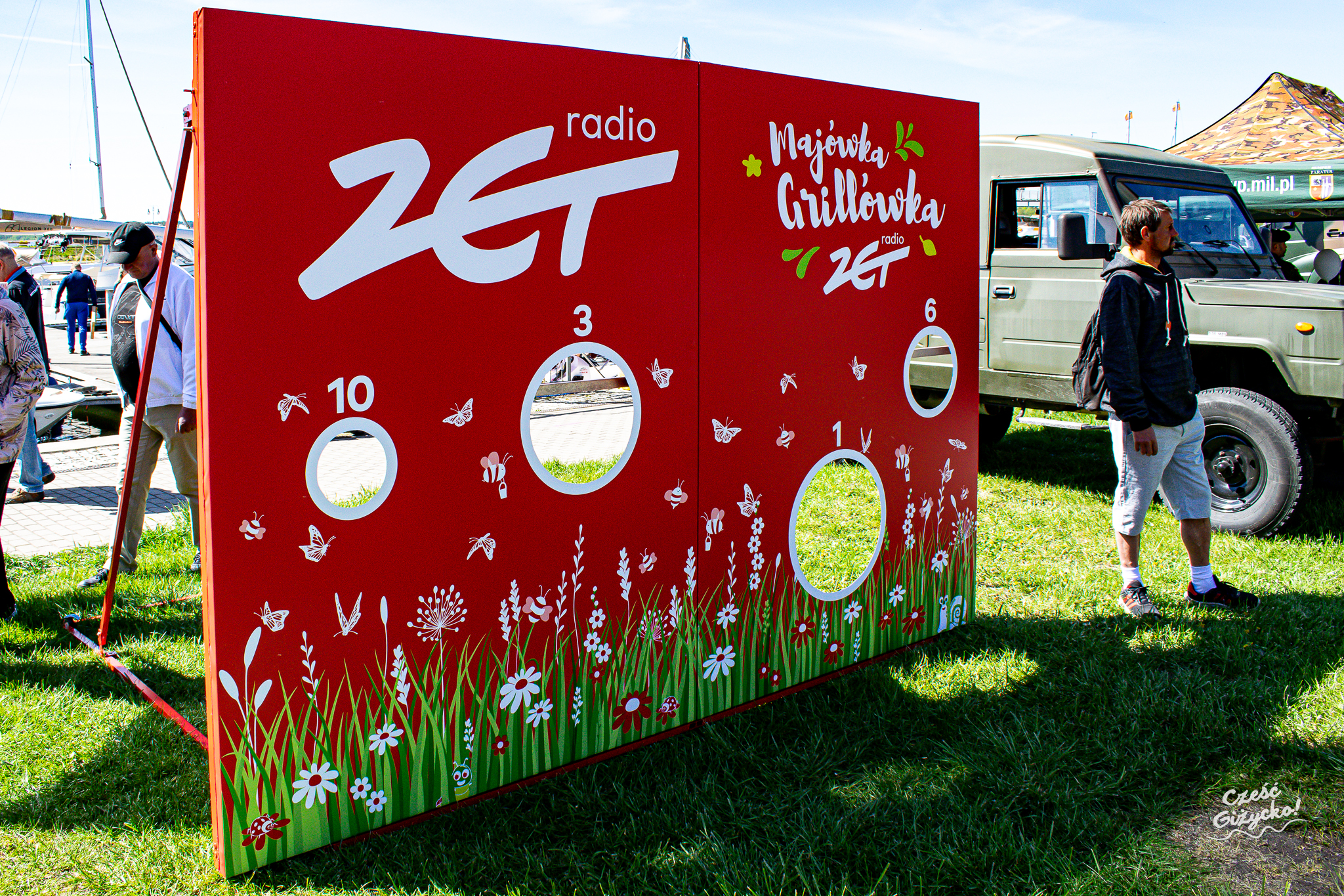 Grillowa Majówka z Radiem Zet oraz pokaz rasowych gołębi – 1 maja w Giżycku FOTORELACJA
