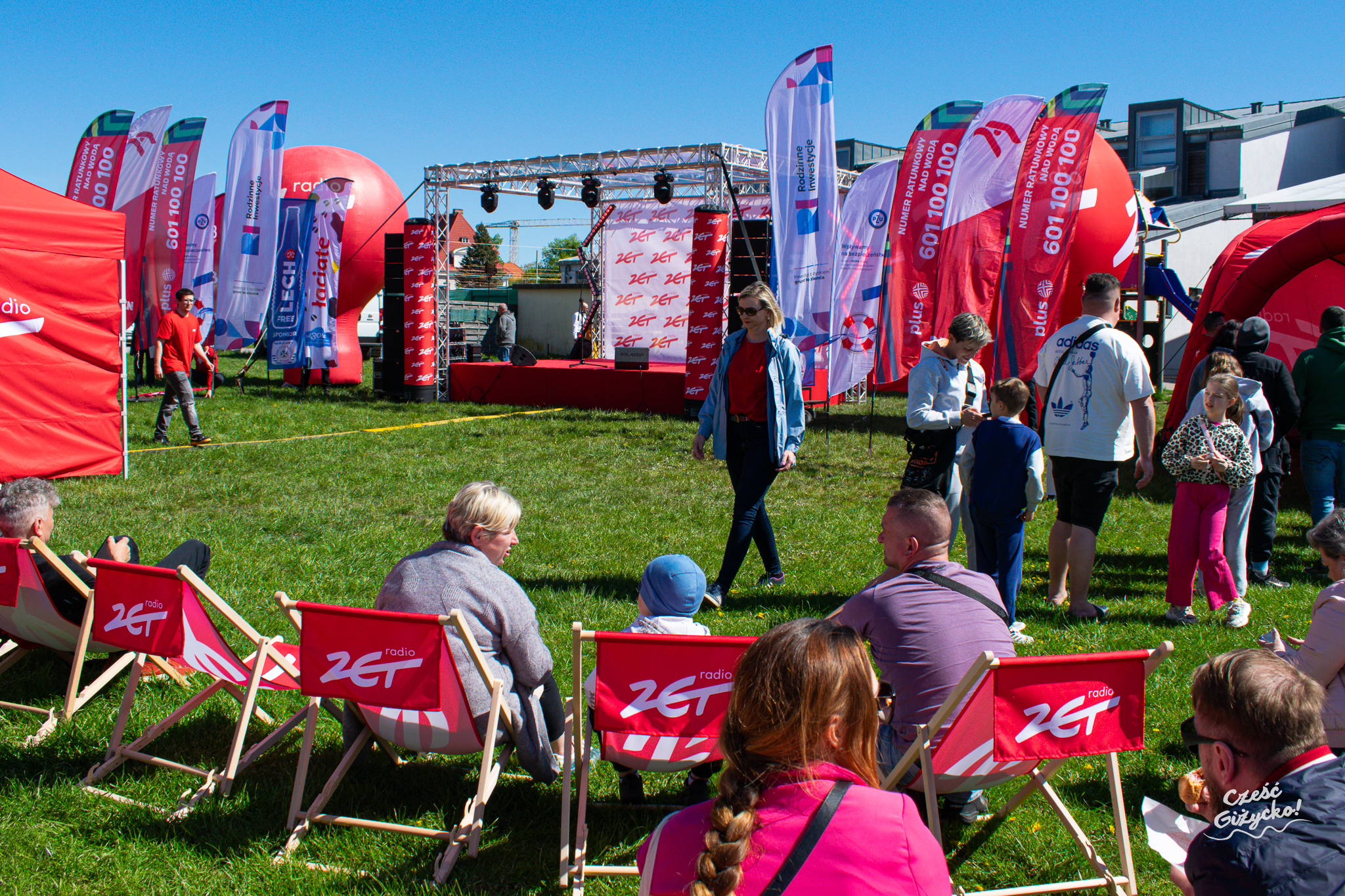 Grillowa Majówka z Radiem Zet oraz pokaz rasowych gołębi – 1 maja w Giżycku FOTORELACJA