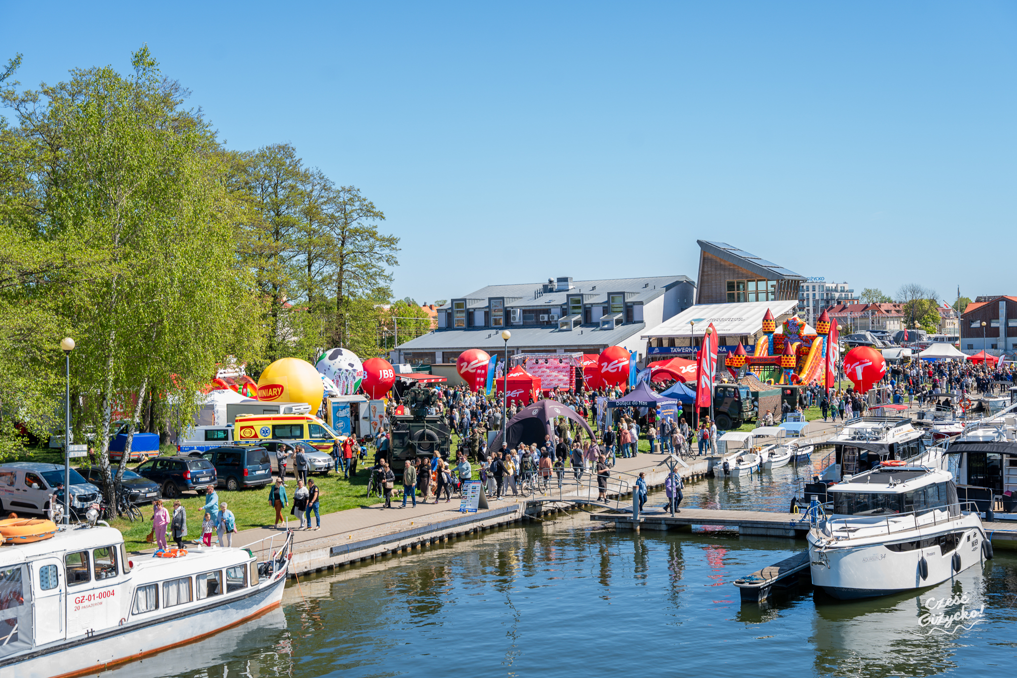 Grillowa Majówka z Radiem Zet oraz pokaz rasowych gołębi – 1 maja w Giżycku FOTORELACJA