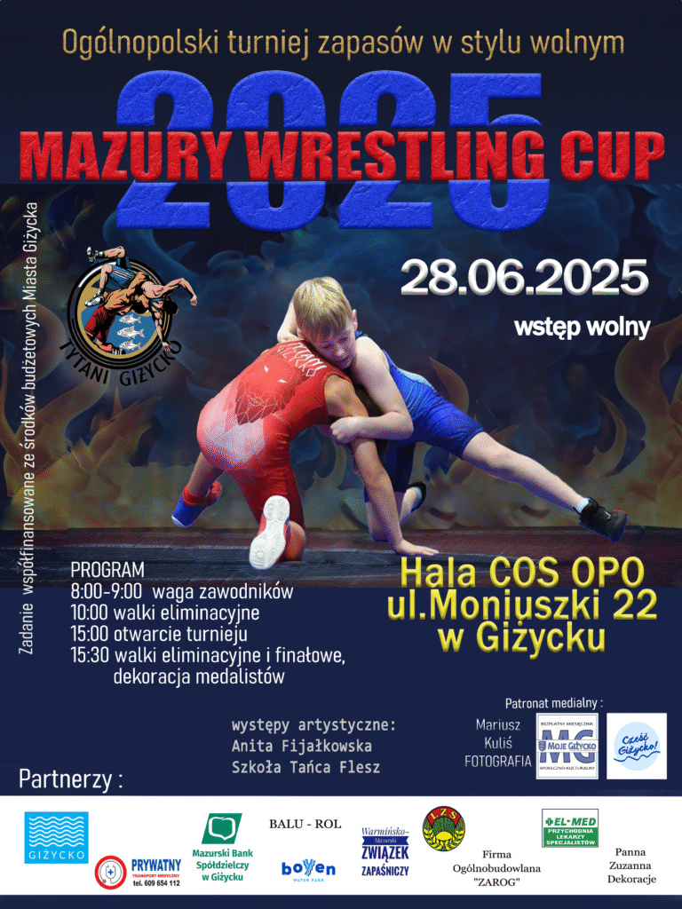 MAZURY WRESTLING CUP 2025 Giżycko