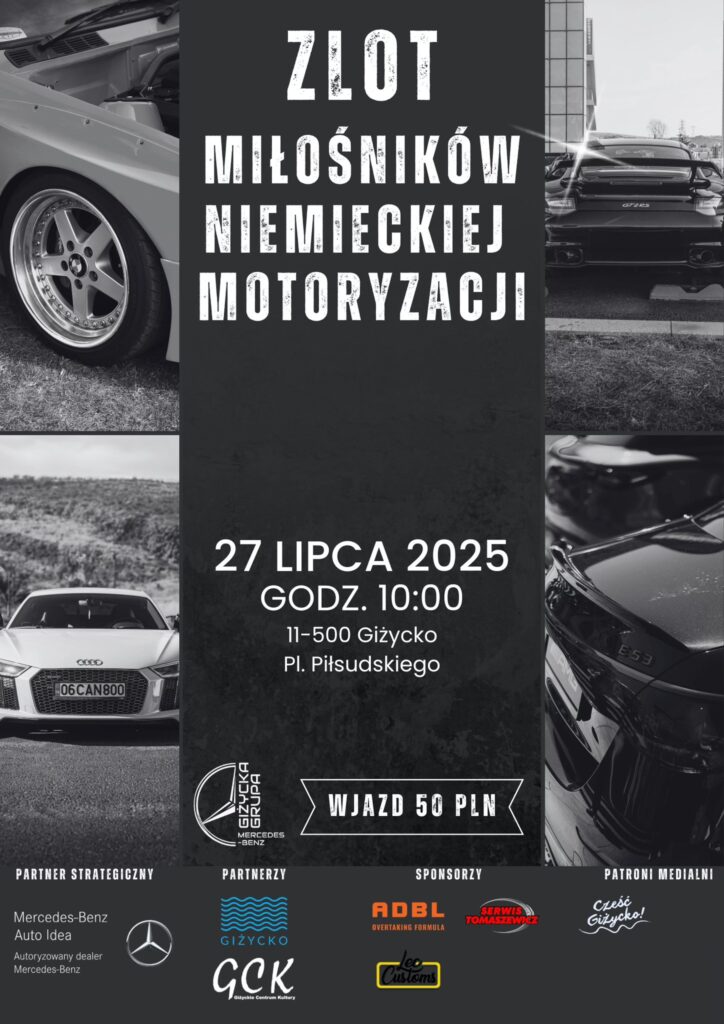 Zlot Miłośników Niemieckiej Motoryzacji – Zgłoś swoje auto do 15 lipca!