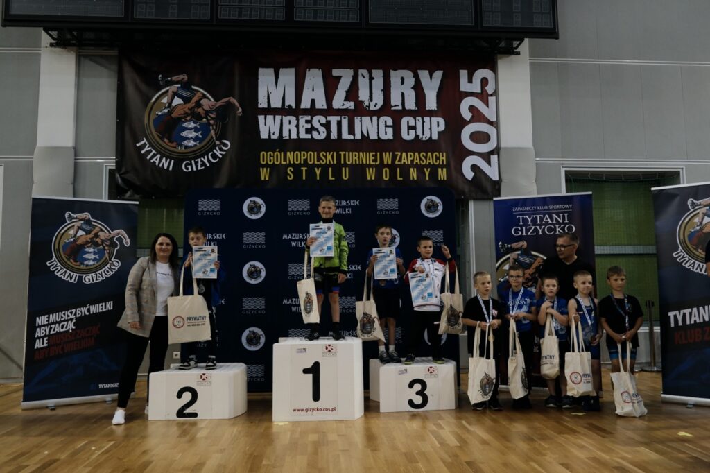 Mazury Wrestling Cup 2025 – sportowe emocje na najwyższym poziomie! FOTORELACJA