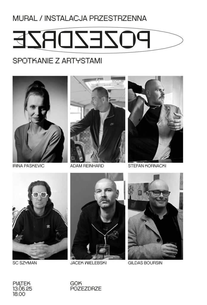 Spotkanie z twórcami muralu „Pozezdrze”