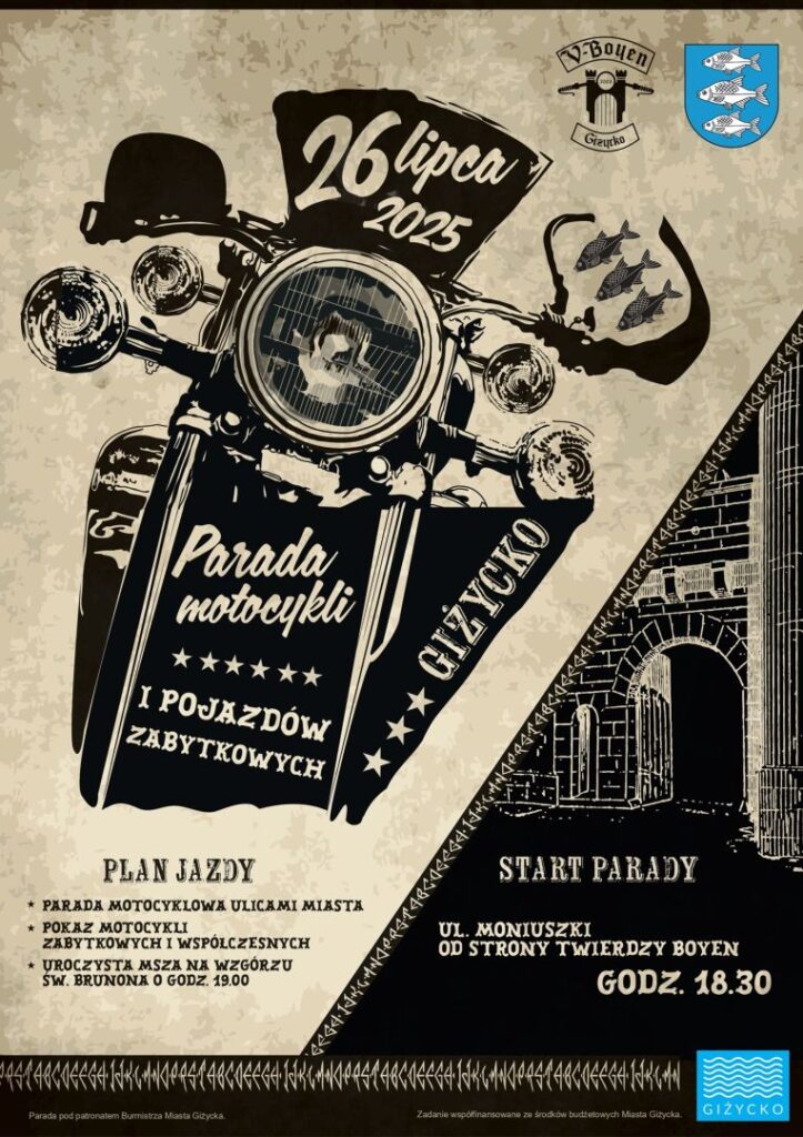 Parada motocykli giżycko 2025