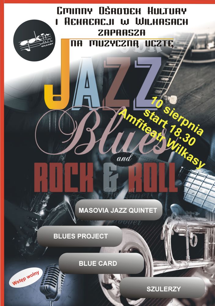 Od jazzu do rock’n’rolla – koncertowa niedziela w Wilkasach