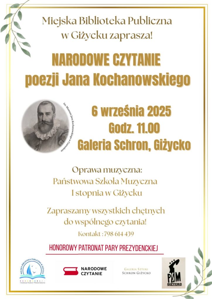 Narodowe Czytanie w Galerii Sztuki Schron