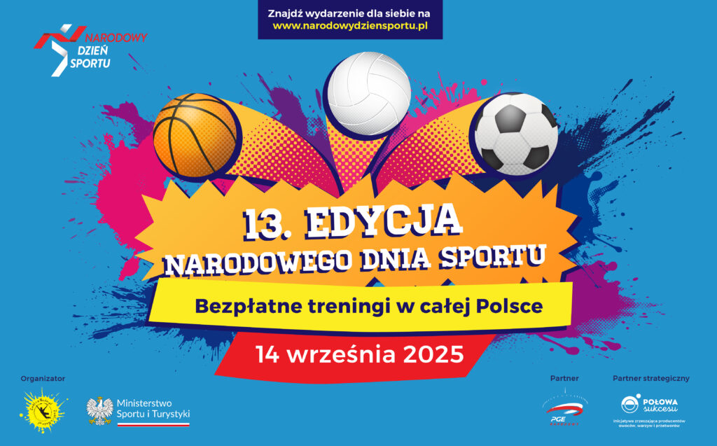 Cała Polska w ruchu! – Narodowy Dzień Sportu już 14 września