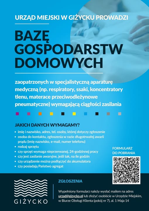 Baza gospodarstw domowych Giżycko