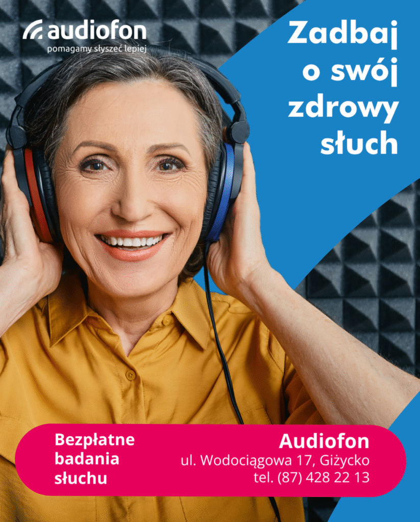 Bezpłatne badania sluchu Giżycko