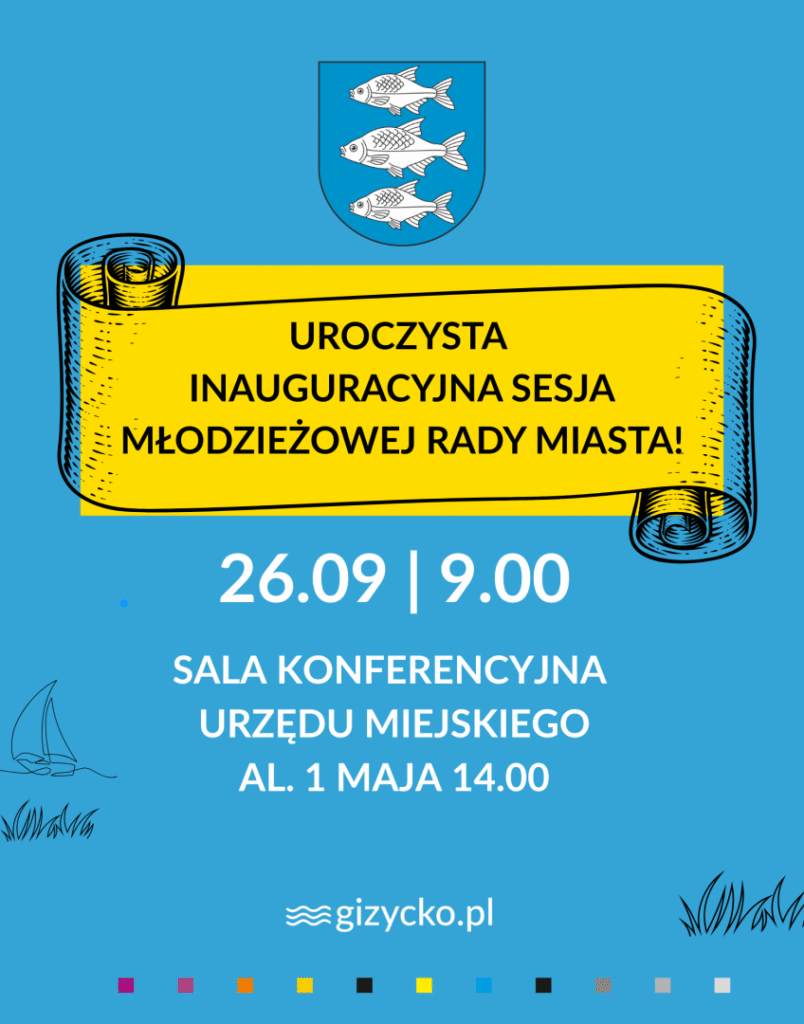 Inauguracja młodzieżowej rady miasta Giżycko