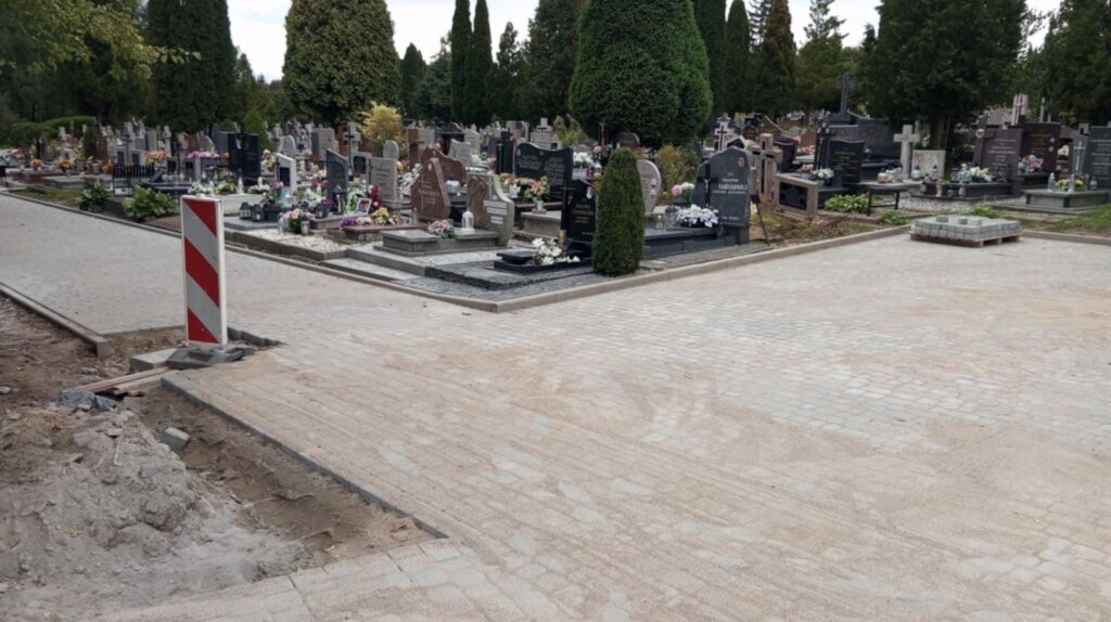 Modernizacja cmentarza w Giżycku