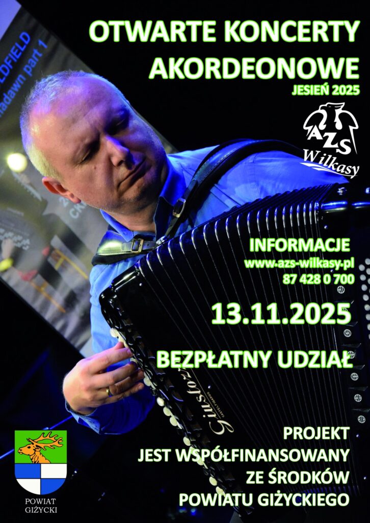 Koncert akordeonowy AZS Wilkasy