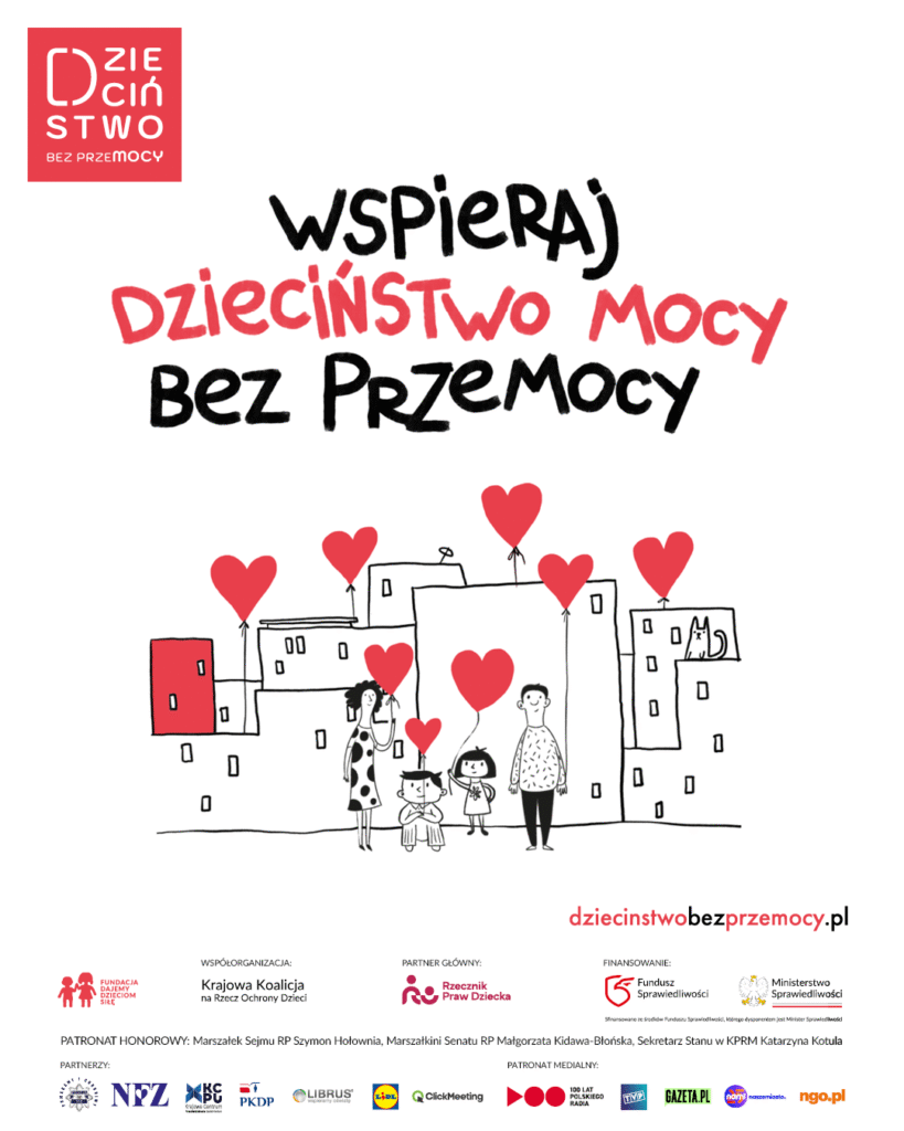 Dzieciństwo bez przemocy II edycja akcji