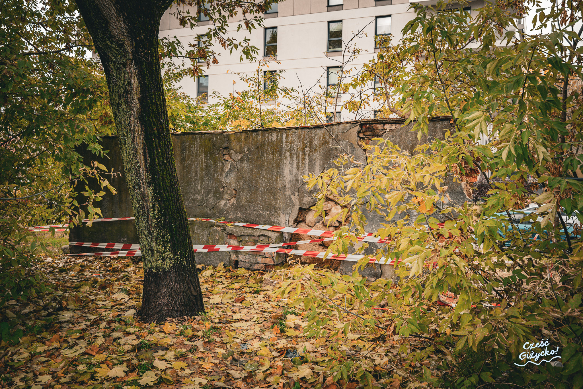 Tajemnicze ruiny w centrum Giżycka?
